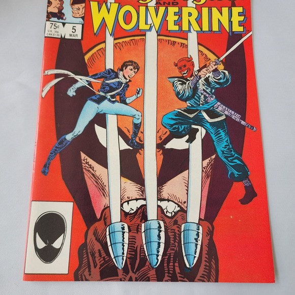 Kitty Pryde and Wolverine #5 Comic Book Marvel Comics Group 1984 FN BnB Iconic - Picture 4 of 9